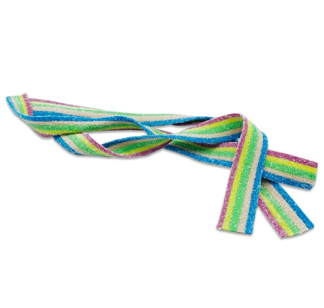 Fizzy Rainbow Belts (100g)
