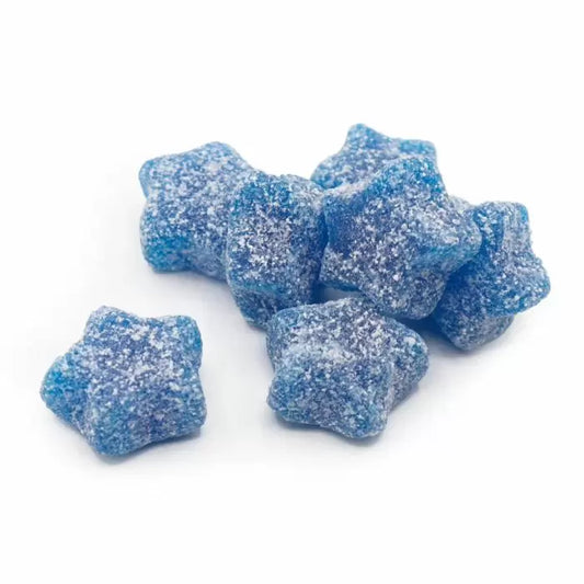 100g of Fizzy Blue Stars