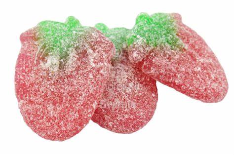 Fizzy Strawberries (100g)