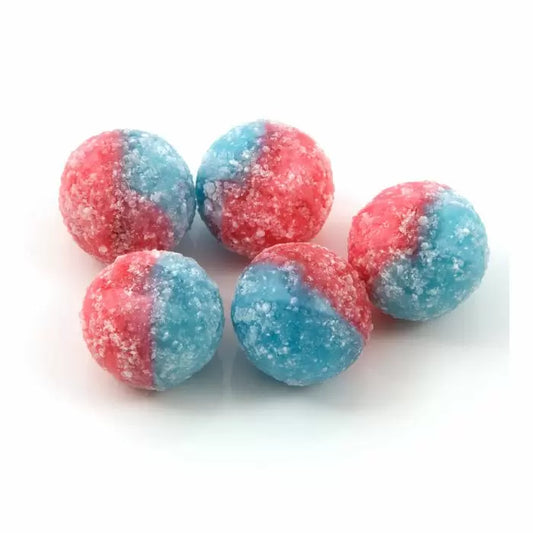 75g of Mega Sour Bubblegum Balls