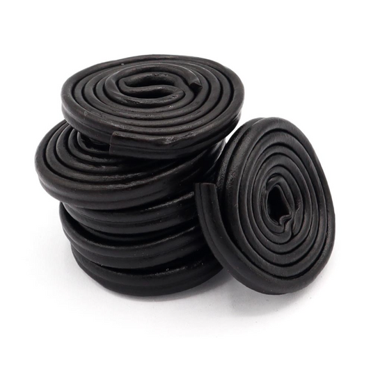 Black Liquorice Wheels (80g)