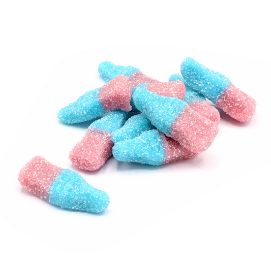 Mini Fizzy Bubblegum Bottles (100g)