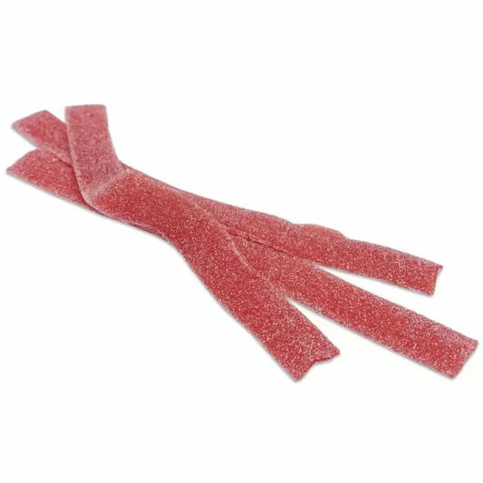 100g of Fizzy Strawberry Belts